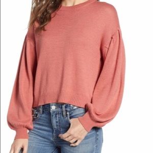 BP Blouson Sleeve Sweater